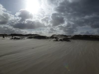 Sturm an der Nordsee